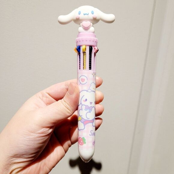 Brand New Set Of 4 Cinnamoroll Multi Color Pens - Picture 5 of 7